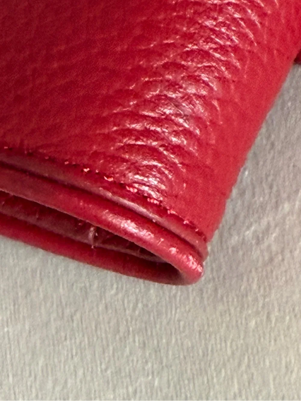 Tory Burch ❤️ Britten Red Leather Wallet